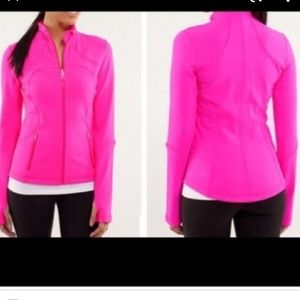 Lululemon Define Jacket - Hot Pink